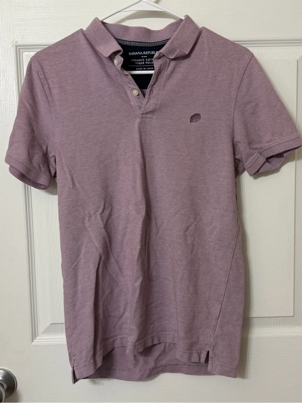 Banana Republic Men’s Lavender Polo Shirt